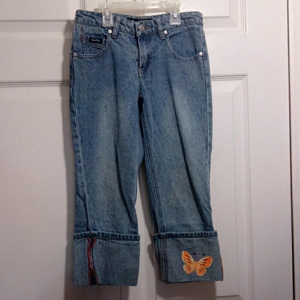 Blue Jean Capris